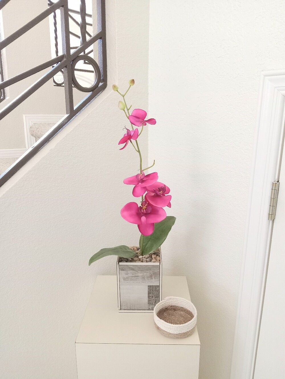 Artificial Orchid Arrangement Home Decoration